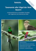 Taxonomie aller Vögel der Welt Band I
